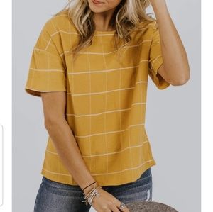 Roolee Mustard Blouse